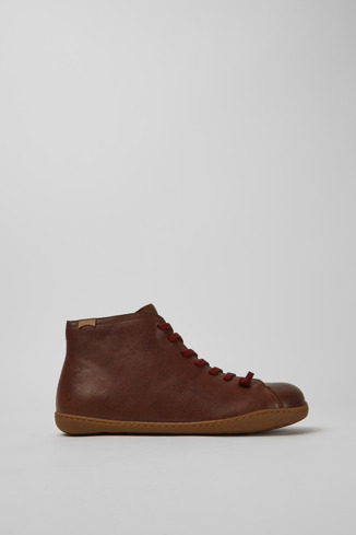 Side view of Peu Brown ankle boot for men