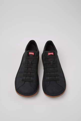 Beetle Botines grises de nobuk para hombre.