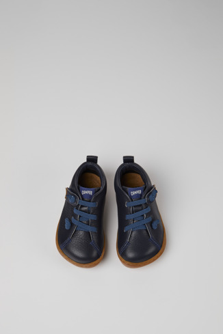 Alternative image of 80153-082 - Peu - Chaussures en cuir bleu