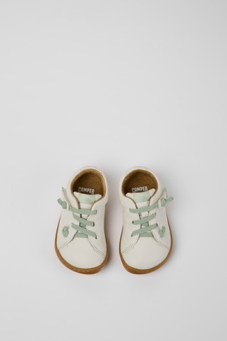 Alternative image of 80212-092 - Peu - Zapatos blancos de piel para niños