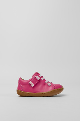 80212-093 - Peu - Pink leather shoes for kids