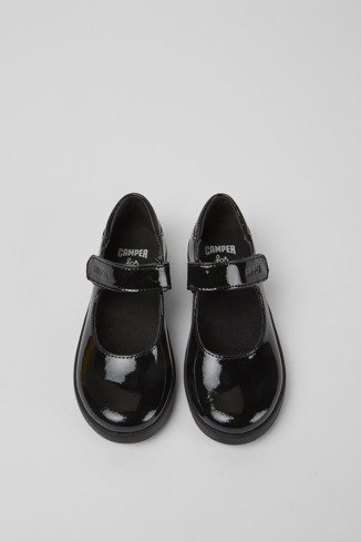 Spiral Comet Zapatos de piel de charol en color negro
