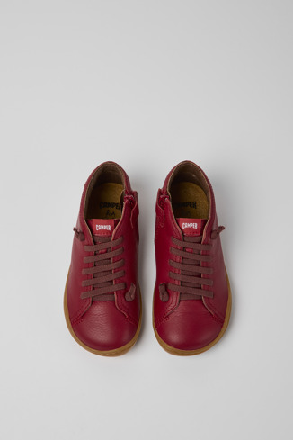 Alternative image of 90019-090 - Peu - Red leather ankle boots