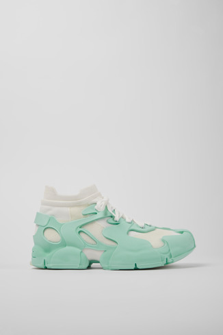 Tossu Sneaker con gabbia verde chiaro