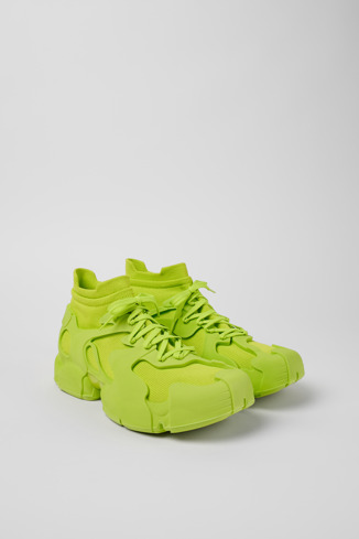 Tossu Grüner Sneaker aus Synthetikmaterial