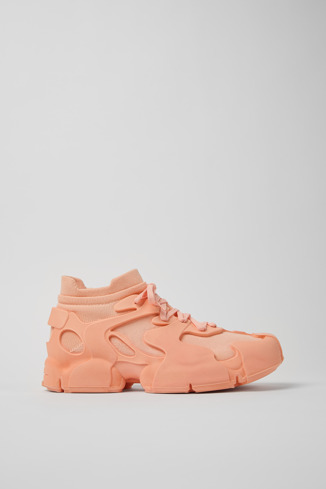 Tossu Roze caged sneakers