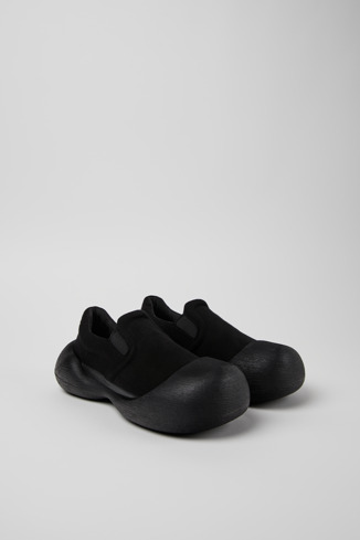 Front view of Caramba Black TENCEL® Lyocell Loafers