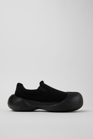 Side view of Caramba Black TENCEL® Lyocell Loafers