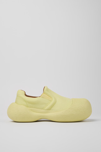 Side view of Caramba Yellow TENCEL® Lyocell Loafers