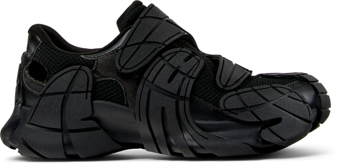 Tormenta Black Sneakers for Unisex - Spring/Summer
