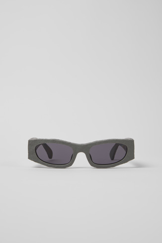 Side view of HIRMU Sunglasses Gray HIRMU Acetate Sunglasses