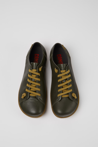 Alternative image of K100249-037 - Peu - Green leather shoes for men