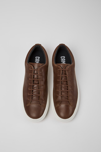 Overhead view of Chasis Brown shoe for men