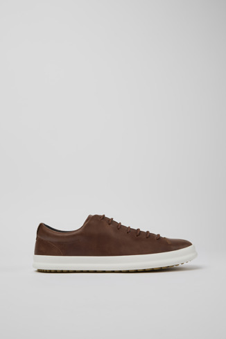 Side view of Chasis Brown shoe for men