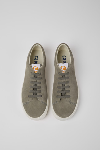 Alternative image of K100479-028 - Peu Touring - Grey nubuck sneakers for men
