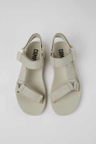 Alternative image of K100539-023 - Match - Gray textile sandals for men