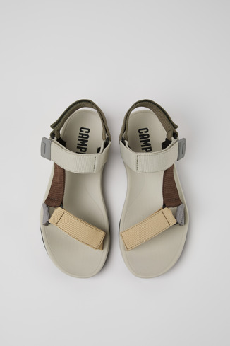 Alternative image of K100539-026 - Match - Multicolored textile sandals for men
