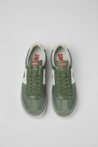 Pelotas XLite Sneaker d’home de teixit i pell de color verd