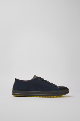 Alternative image of K100550-017 - Twins - Grey, blue, and green nubuck shoes for men