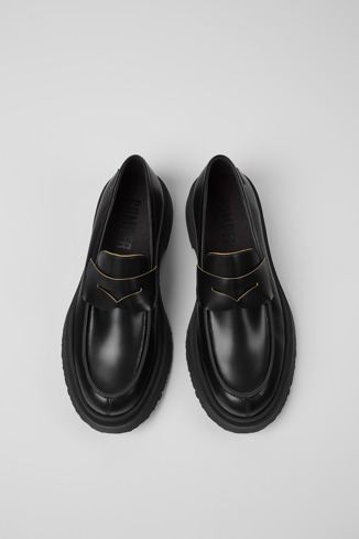 Alternative image of K100633-007 - Walden - Loafers de pele pretos