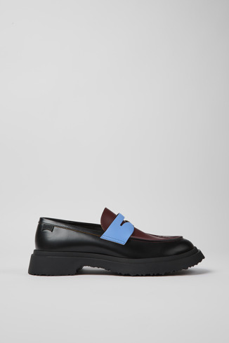 Alternative image of K100633-012 - Twins - Loafers em couro pretos para homem