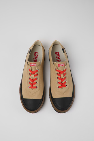 Alternative image of K100674-001 - Camaleon - Beige sneaker for men.