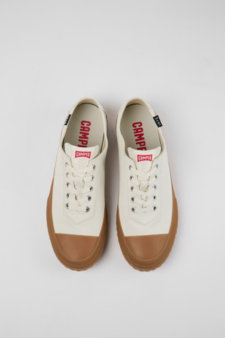 Alternative image of K100674-003 - Camaleon - White sneaker for men.