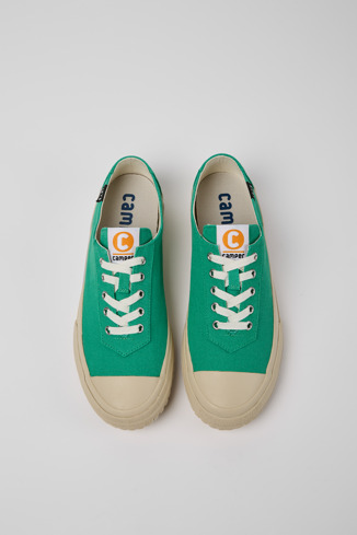 Alternative image of K100674-012 - Camaleon - Sneakers de algodón reciclado verdes para hombre