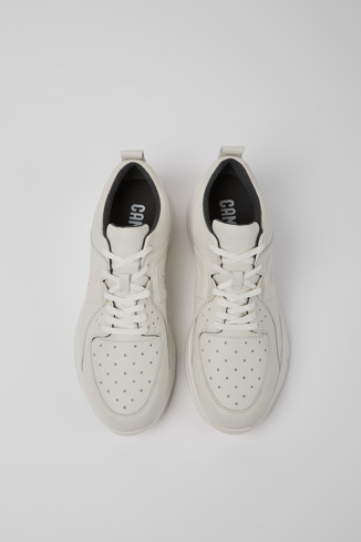 Alternative image of K100720-001 - Drift - White sneaker for men.