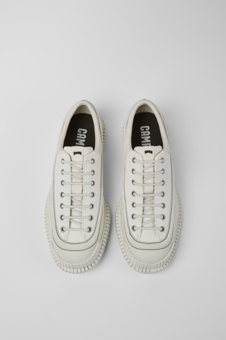 Alternative image of K100735-003 - Pix - White lace up shoes