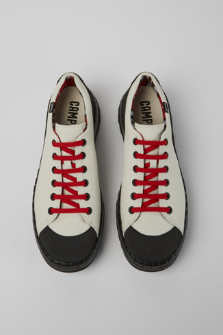 Alternative image of K100741-002 - Teix - White rubber and BCI cotton shoes