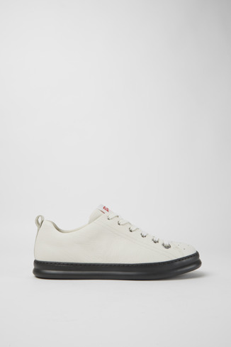 Alternative image of K100746-001 - Twins - White leather sneakers