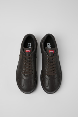 Alternative image of K100752-002 - Pelotas XLite - Dark brown leather sneakers for men
