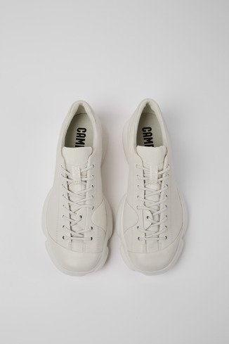 Alternative image of K100769-006 - Karst - Zapatos de piel blancos para hombre