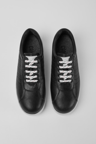 Alternative image of K100770-003 - Pelotas Protect - Black leather sneakers for men