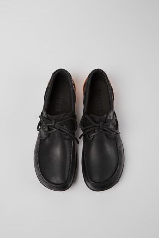 Alternative image of K100780-004 - Peu Circuit - Chaussures en cuir noir pour homme