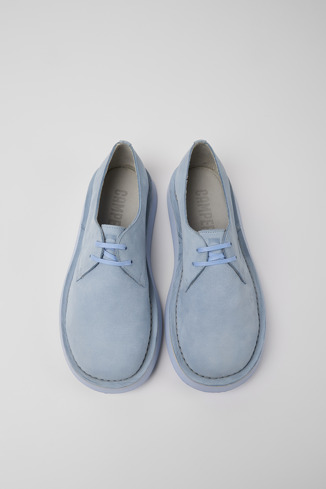 Alternative image of K100791-001 - Brothers Polze - Niebieskie skórzane buty męskie