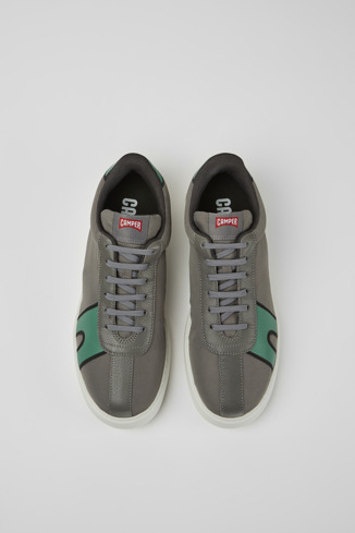 Alternative image of K100806-007 - Runner K21 - Gray and green sneakers for men