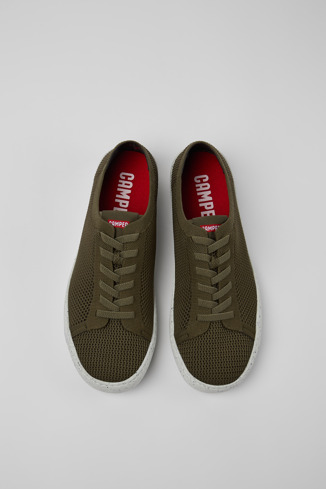 Alternative image of K100816-005 - Peu Touring - Sneakers verdes de tejido para hombre