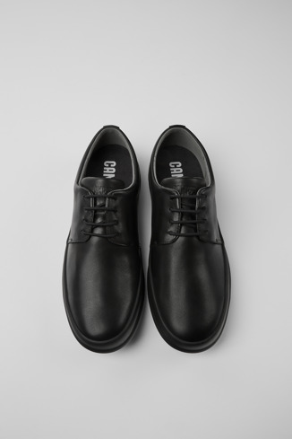 Alternative image of K100836-001 - Chasis - Chaussures en cuir noir pour homme