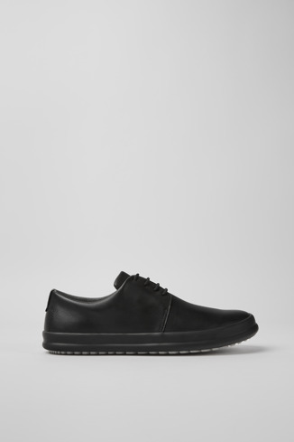 K100836-001 - Chasis - Black leather shoes for men
