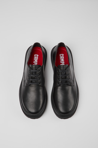Alternative image of K100838-001 - Brutus Trek MICHELIN - Chaussures en cuir noir pour homme