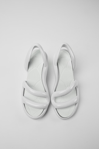 Alternative image of K100839-001 - Kobarah - Unisex witte sandalen