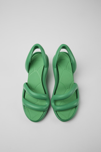 Alternative image of K100839-002 - Kobarah - Unisex groene sandalen