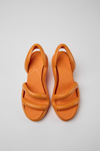Alternative image of K100839-003 - Kobarah - Orange unisex sandals