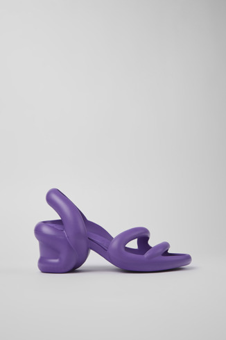 Kobarah Sandàlia de teixit sintètic color violeta per a home