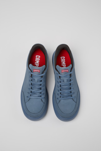 Runner K21 Grijze nubuck sneaker voor heren