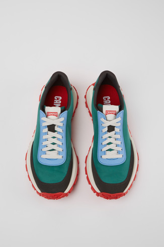 Alternative image of K100864-006 - Drift Trail VIBRAM - Sneaker d’home de teixit i nubuc multicolor