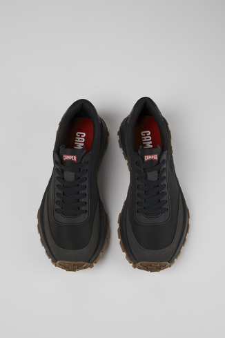 Drift Trail VIBRAM Sneaker de tejido/nobuk negra para hombre