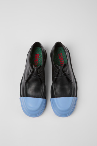 Alternative image of K100872-005 - Junction - Black leather shoes for men